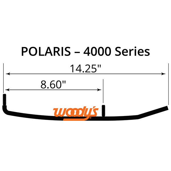 WOODY'S 4" SNO-X RUNNER POLARIS 4" SXP-4000