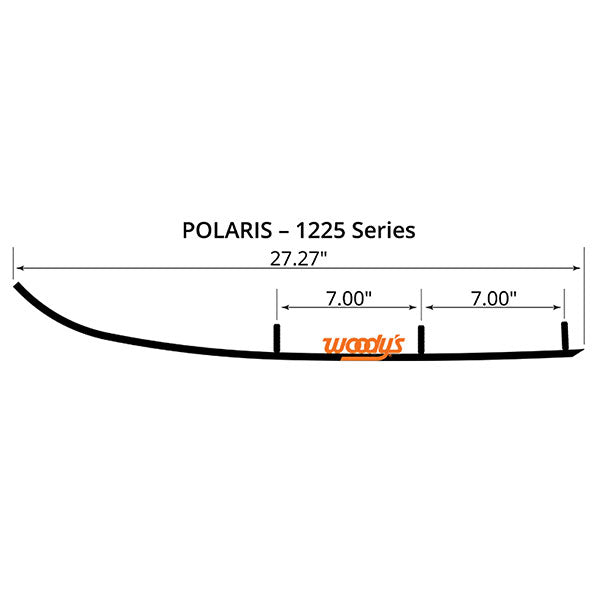 WOODY'S FLAT-TOP EXECUTIVE 8" CARBIDE TRAIL RUNNER POLARIS WPI-1225