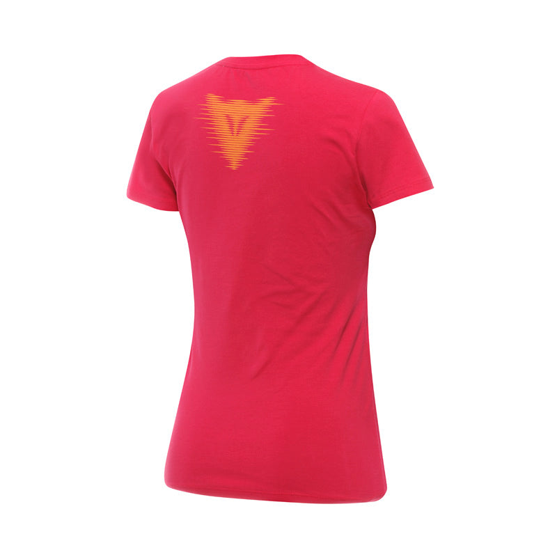 DAINESE SPEED DEMON VELOCE T-SHIRT WMN - BRIGHT PINK (S) 18900005-38L-S