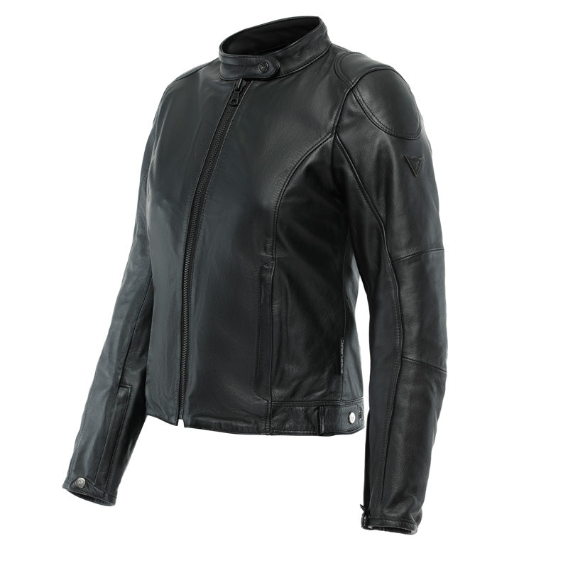 DAINESE ELECTRA LADY LEATHER JACKET BLACK 2533883-001-40