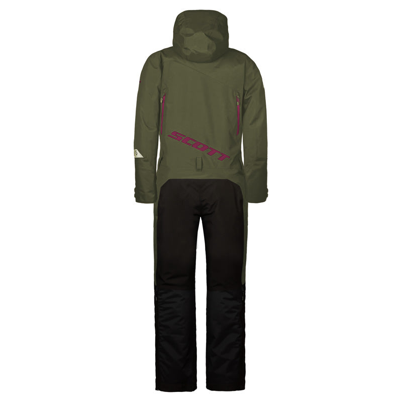 SCOTT DS-I DRYO WOMEN'S MONOSUIT - FIR GREEN/WILD RED (M) 292393-7658008
