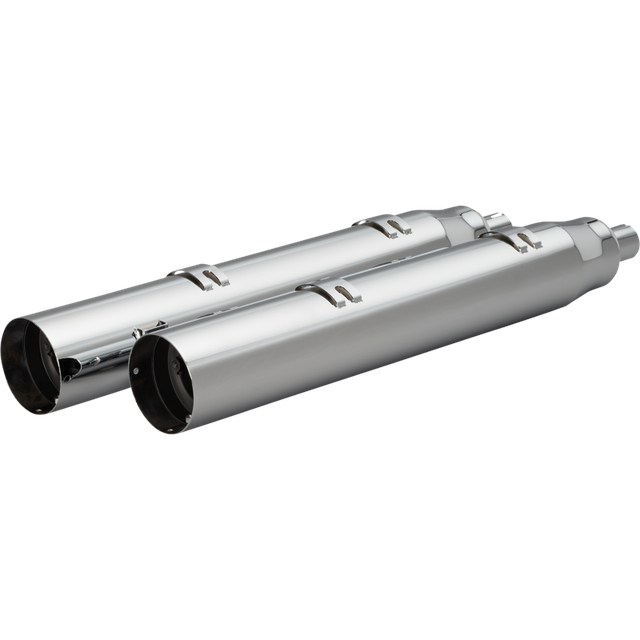 KHROME WERKS 4-1/2" WAR HAMMER MUFFLERS CHROME 202220
