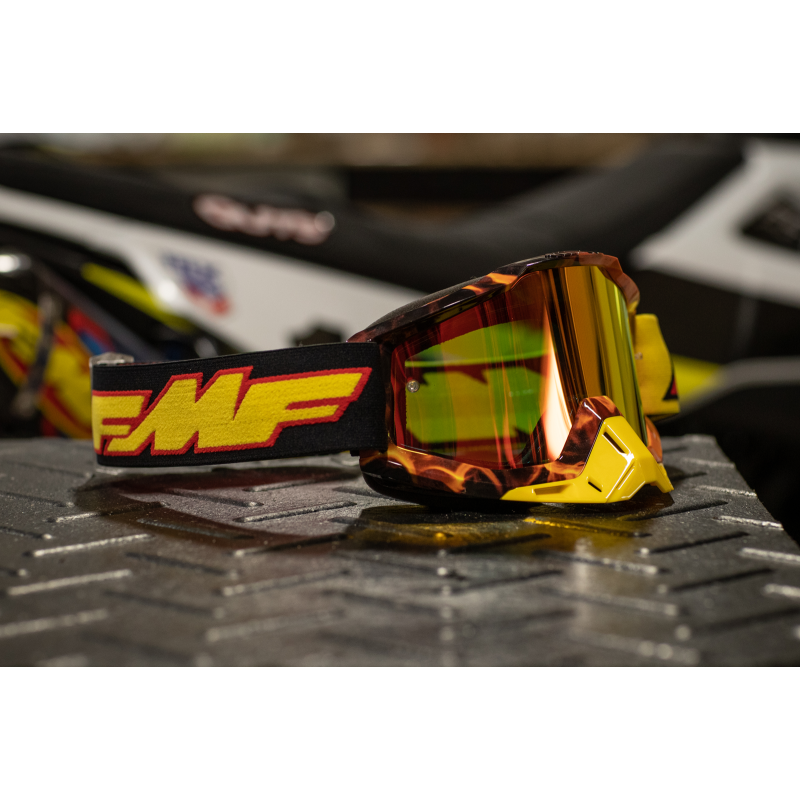 FMF FMF POWERBOMB YOUTH GOGGLE SPARK - CLEAR LENS F-50047-00004