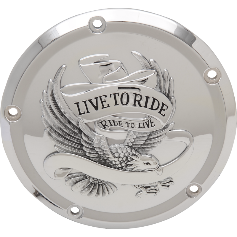 DRAG SPECIALTIES COVER DRBY CHR LTR 16-19 FLHT D33-0110CA