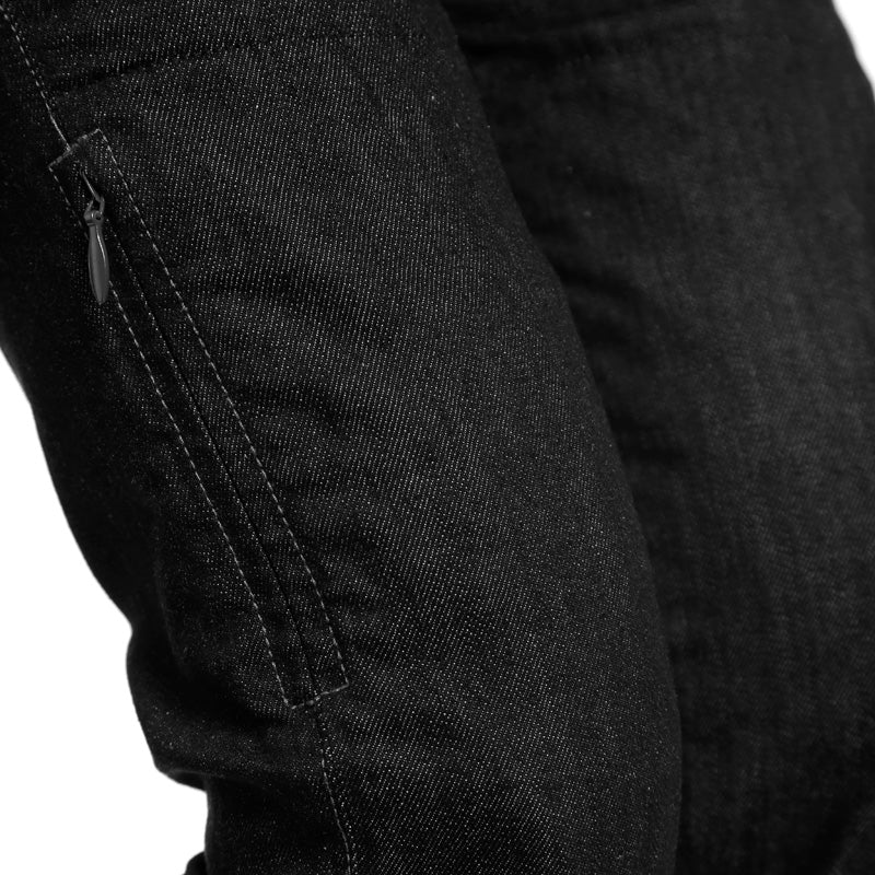 DAINESE DENIM SLIM LADY TEX PANTS BLACK 2755154-001-27