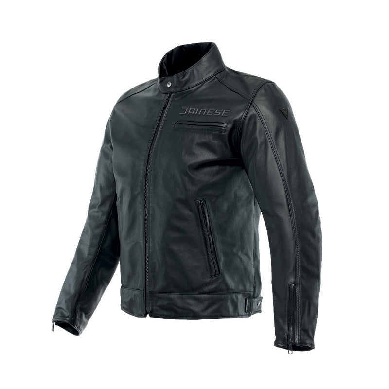 DAINESE ZAURAX LEATHER JACKET BLACK 1533877-001-56