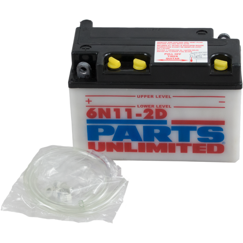 PARTS UNLIMITED BATTERIES R6N11-2D PARTS BATTERY 6N11-2D