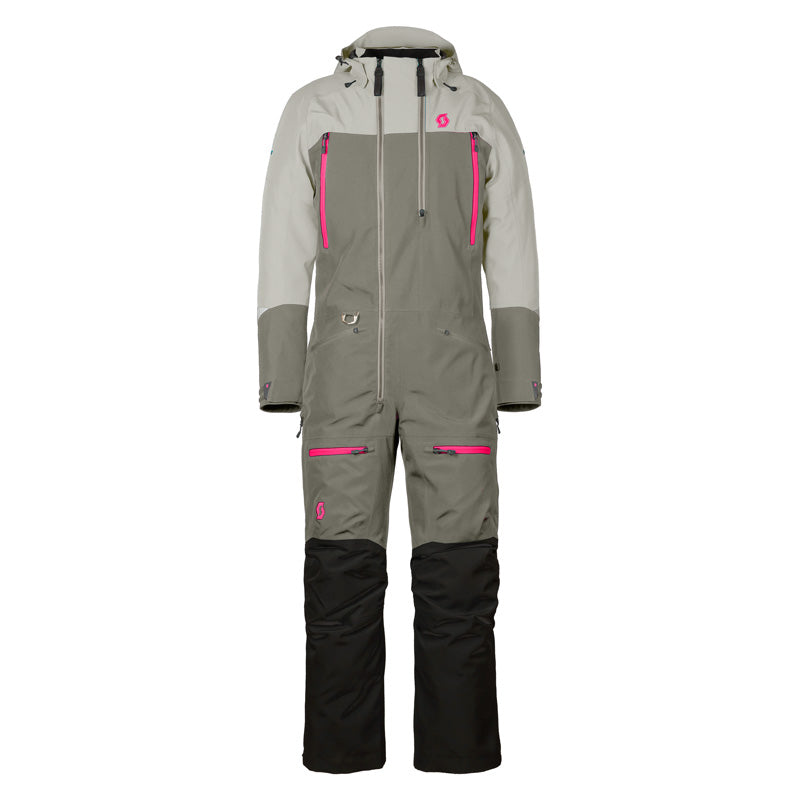 SCOTT ROOP DRYO WOMEN'S MONOSUIT - DUST GREY/DUST WHITE (L) 278419-7652008
