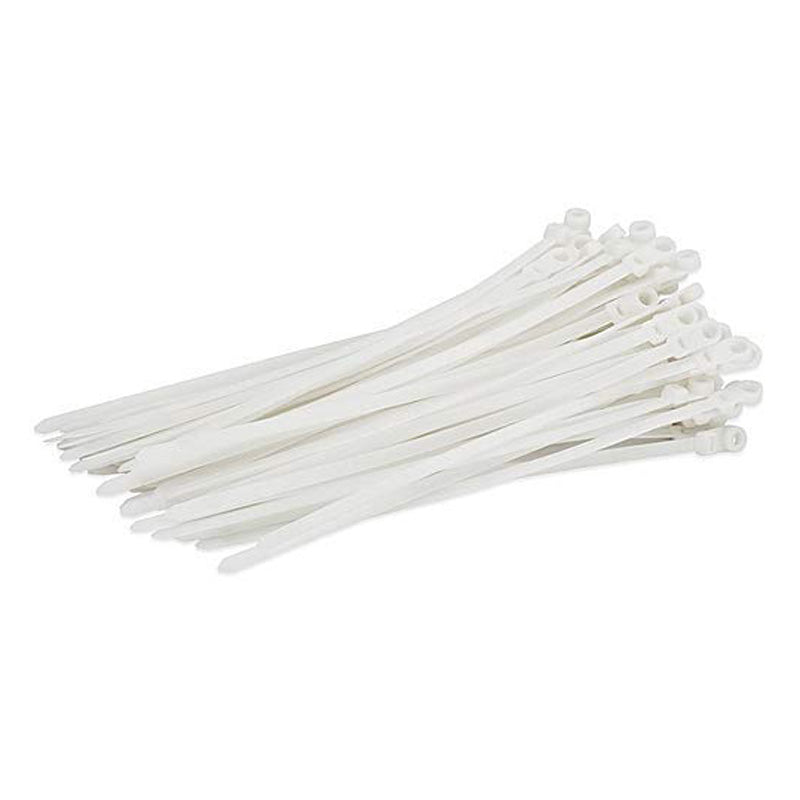 ITL NYLON CABLE TIES WHITE 11.75' (QTY 100) 4303001