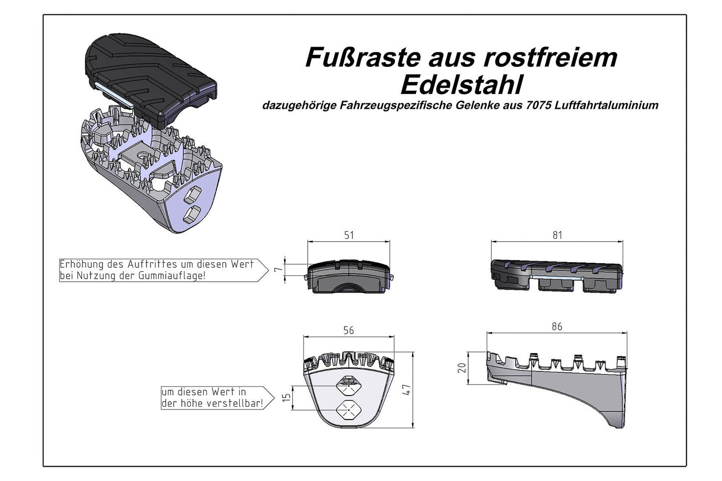 SW-MOTECH ION FREST HON XL600(87-99)CRF1000(15-18) FRS.01.011.10201/S