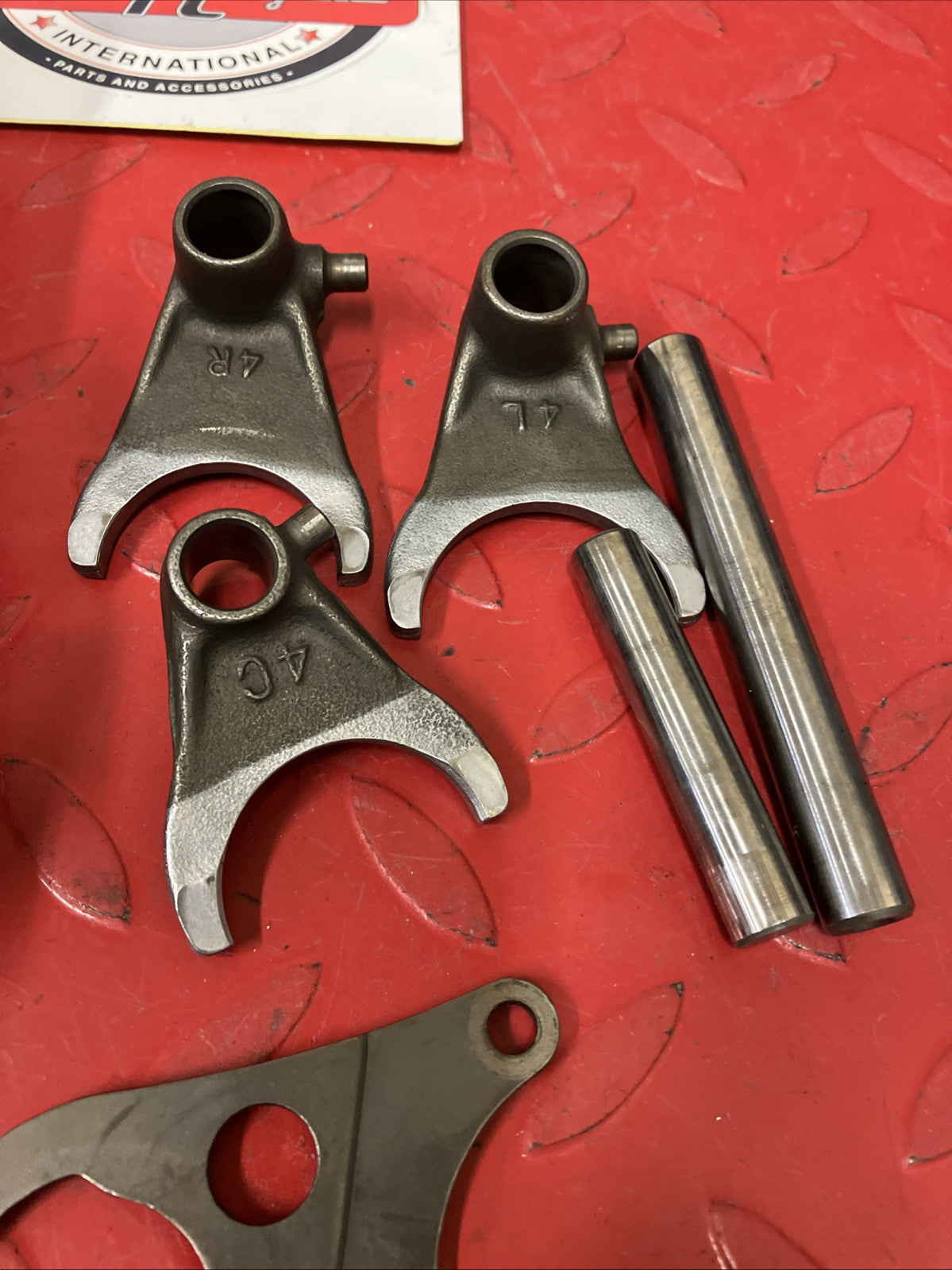 Honda CR250R 2000 Transmission main counter shaft gear forks drum 1998 1999 2001