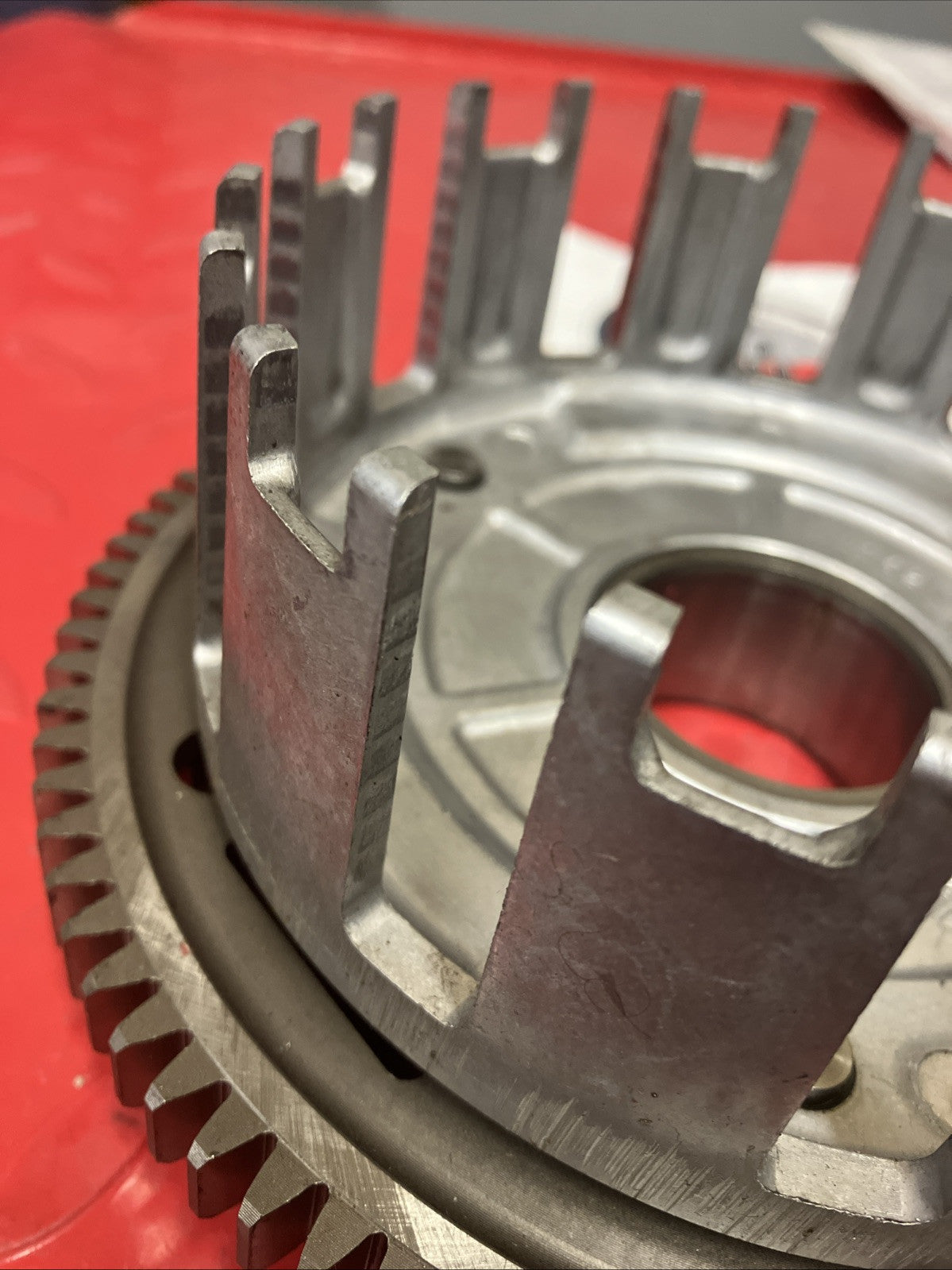 Kawasaki Ninja ZX600 ZX-6R 2002 Clutch assembly basket hub pressure plate
