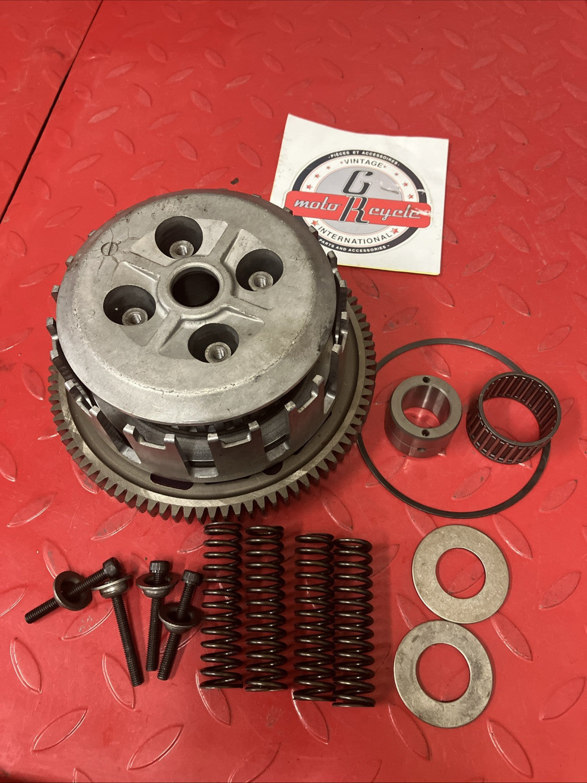Kawasaki Ninja ZX600 ZX-6R 2002 Clutch assembly basket hub pressure plate