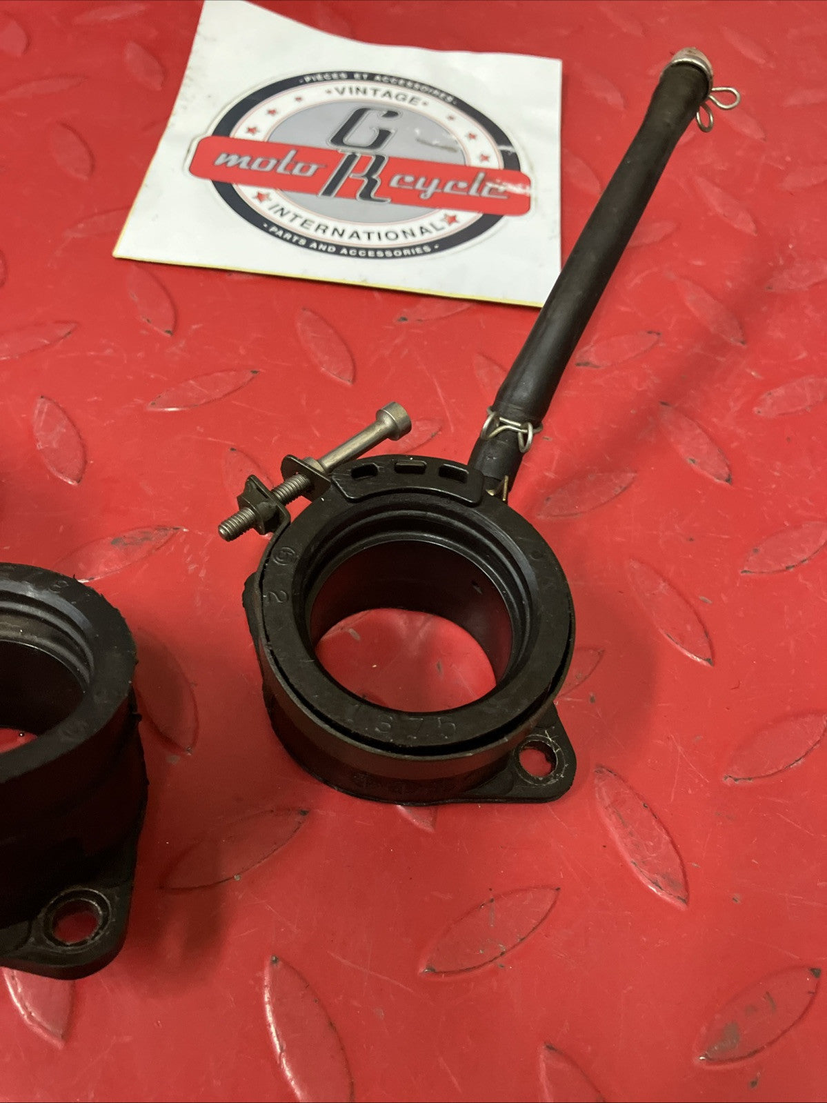 Kawasaki Ninja ZX600 ZX-6R 2002 intake manifold joint boot & vacuum valve switch