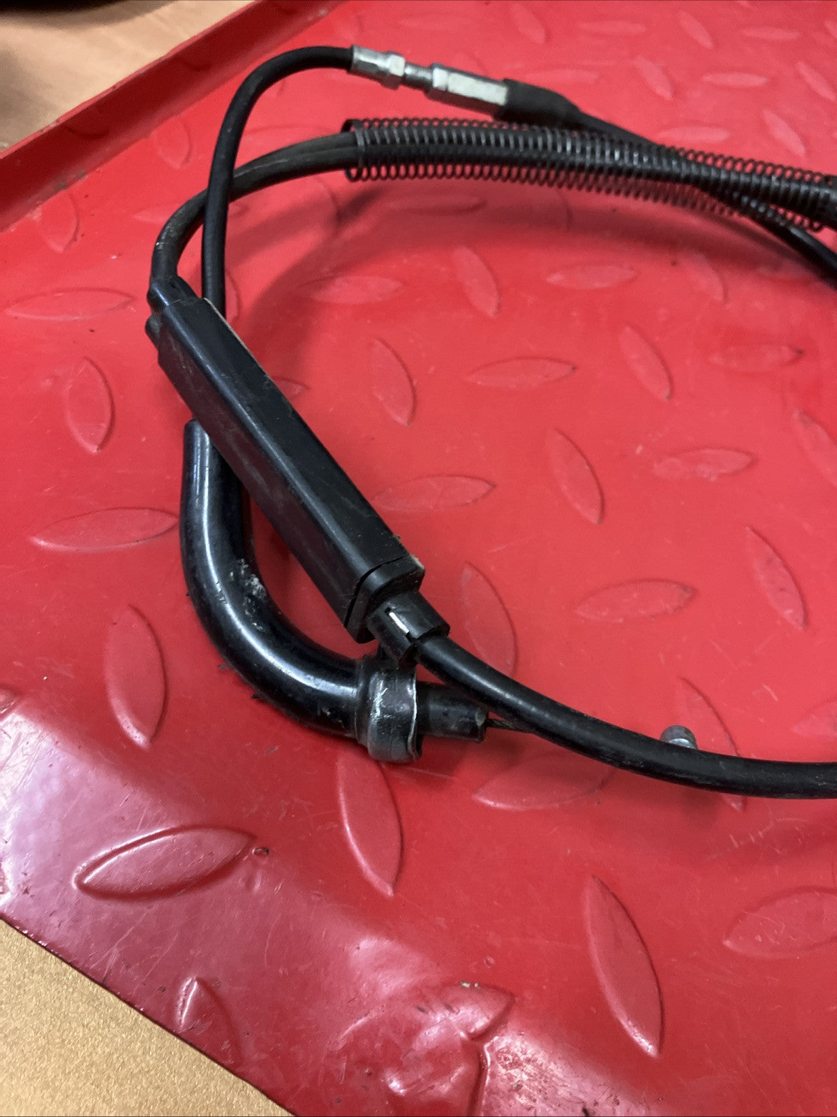 Kawasaki KE100 70's Carburetor carb throttle cable A8