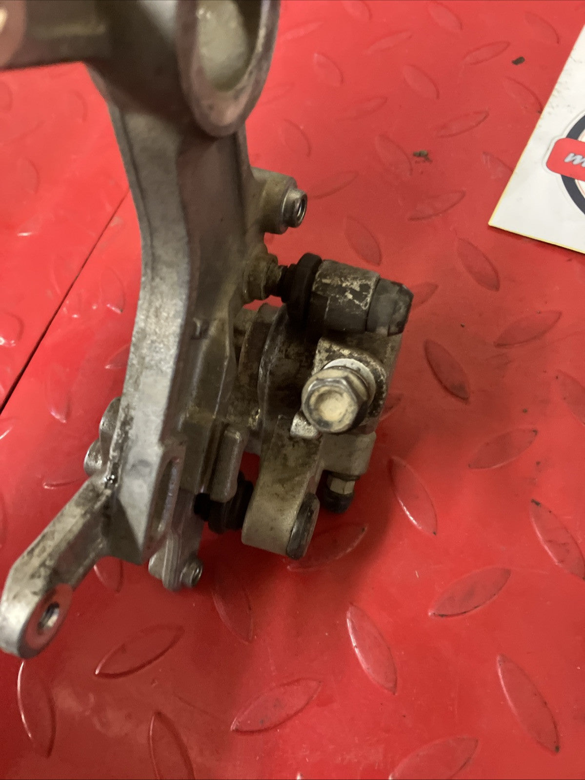 Honda CR250R 2000 Rear brake caliper master cylinder hose 2001