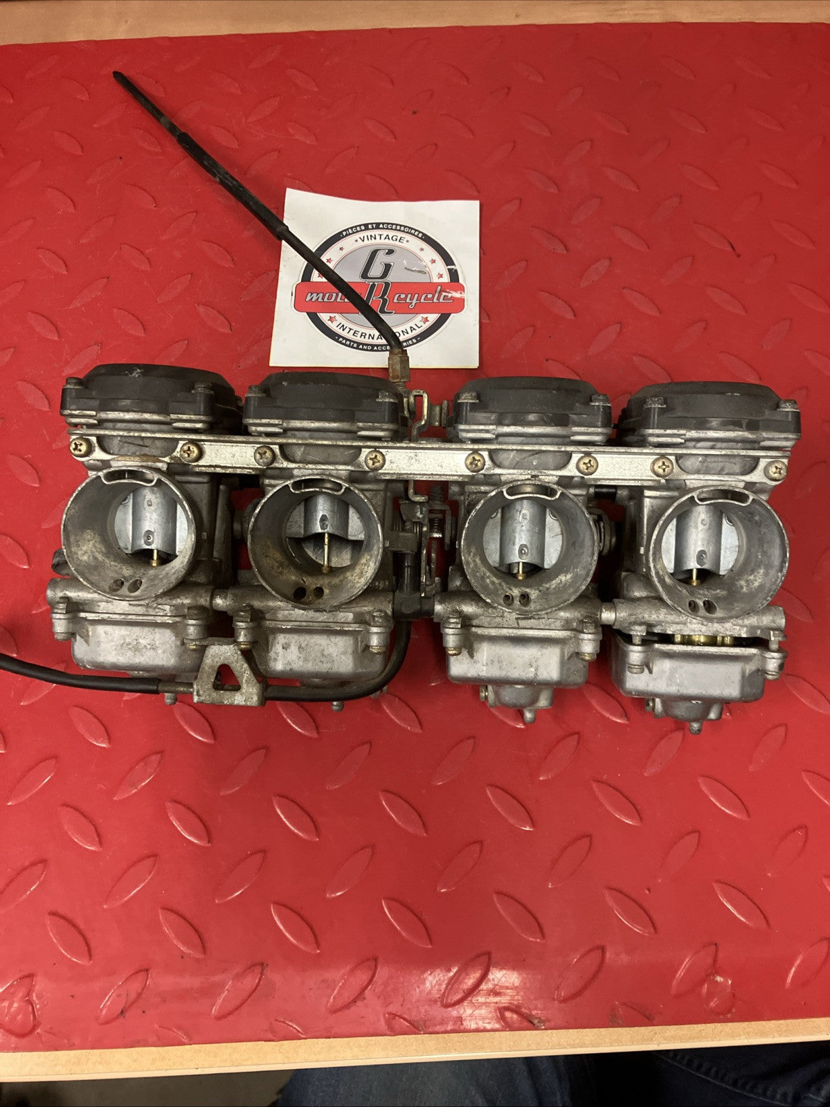 Kawasaki KZ750 KZ1000 Keihin V166 AJ15 Carburetor set A8