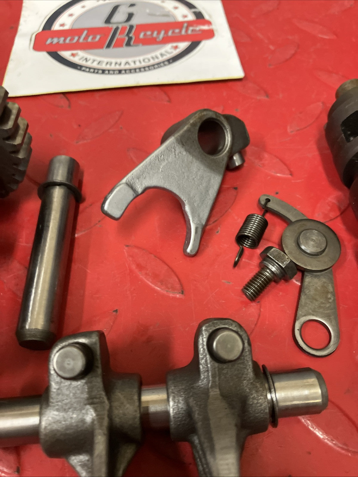 Yamaha DT175 1974 transmission gearshift gear shift forks drum cam 1975 DT125