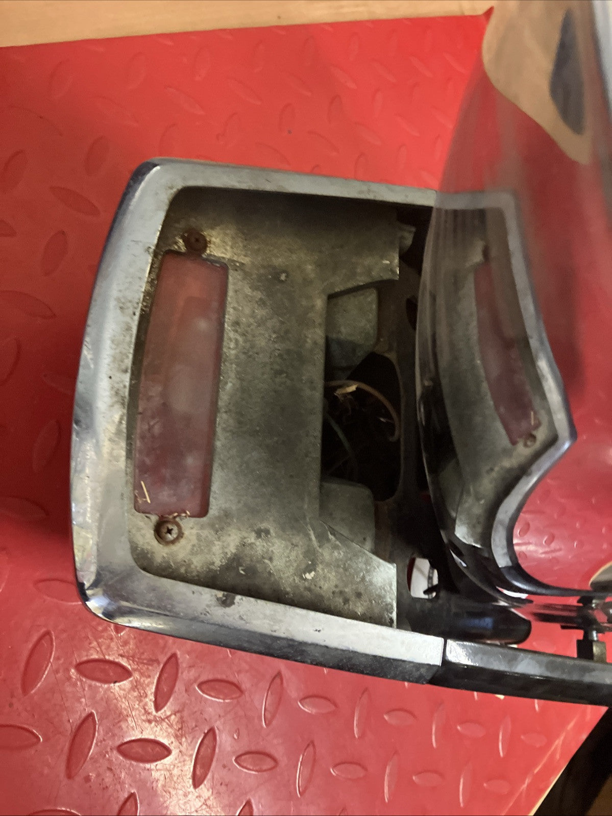 Honda CB750K 1979 Rear fender seat cowl taillight tail light cover trim