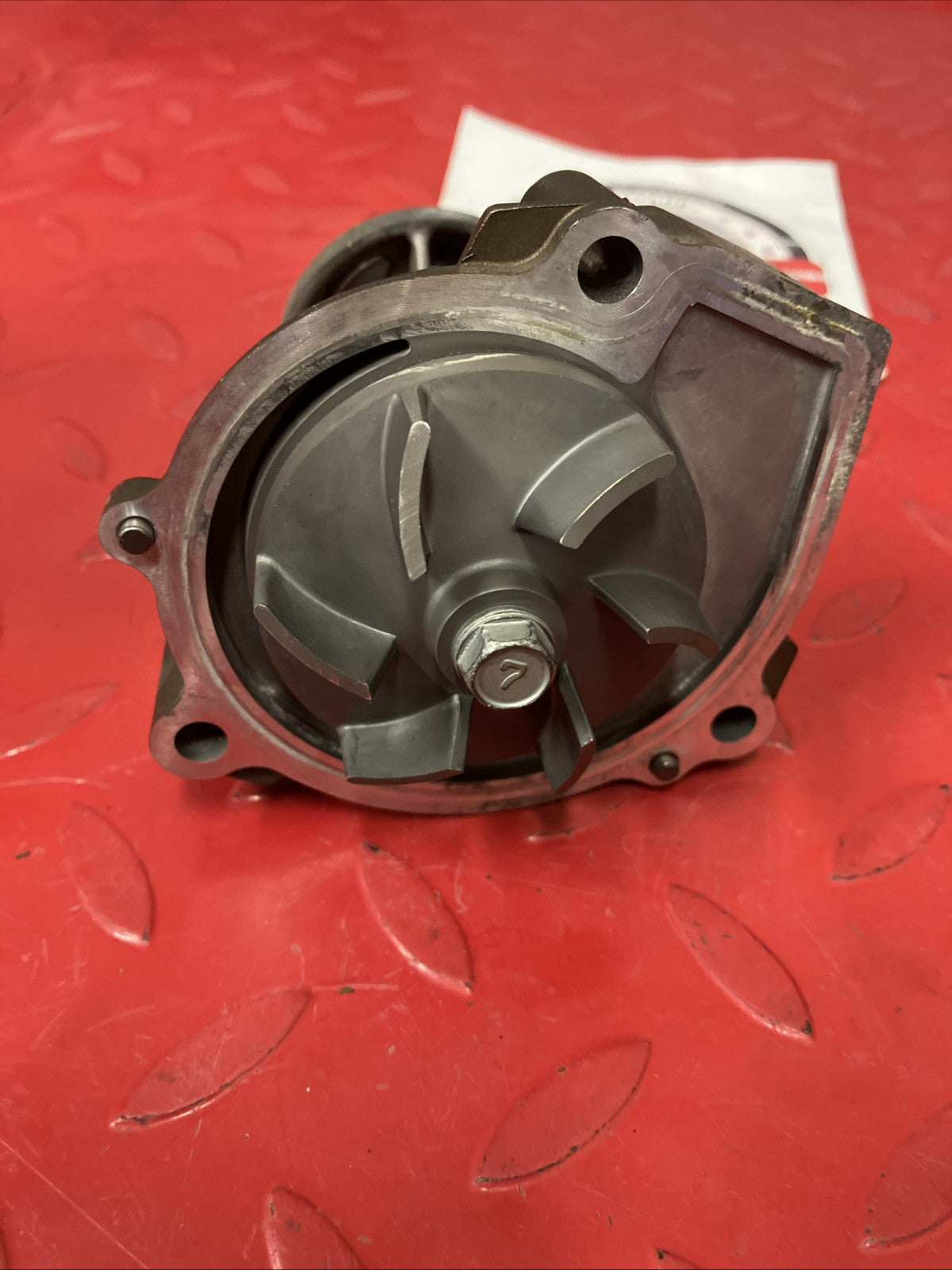 Kawasaki Ninja ZX600 ZX-6R 2002 water pump impeller oil pump body rotor
