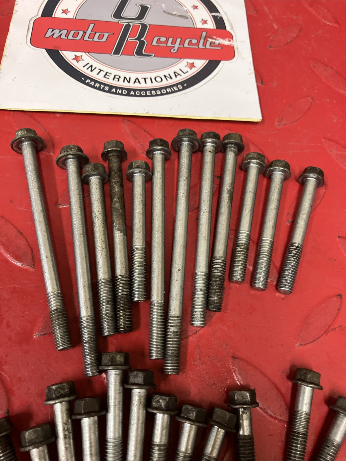 Honda CR250R 2000 Engine motor cylinder crankcase cover bolt nut hardware kit
