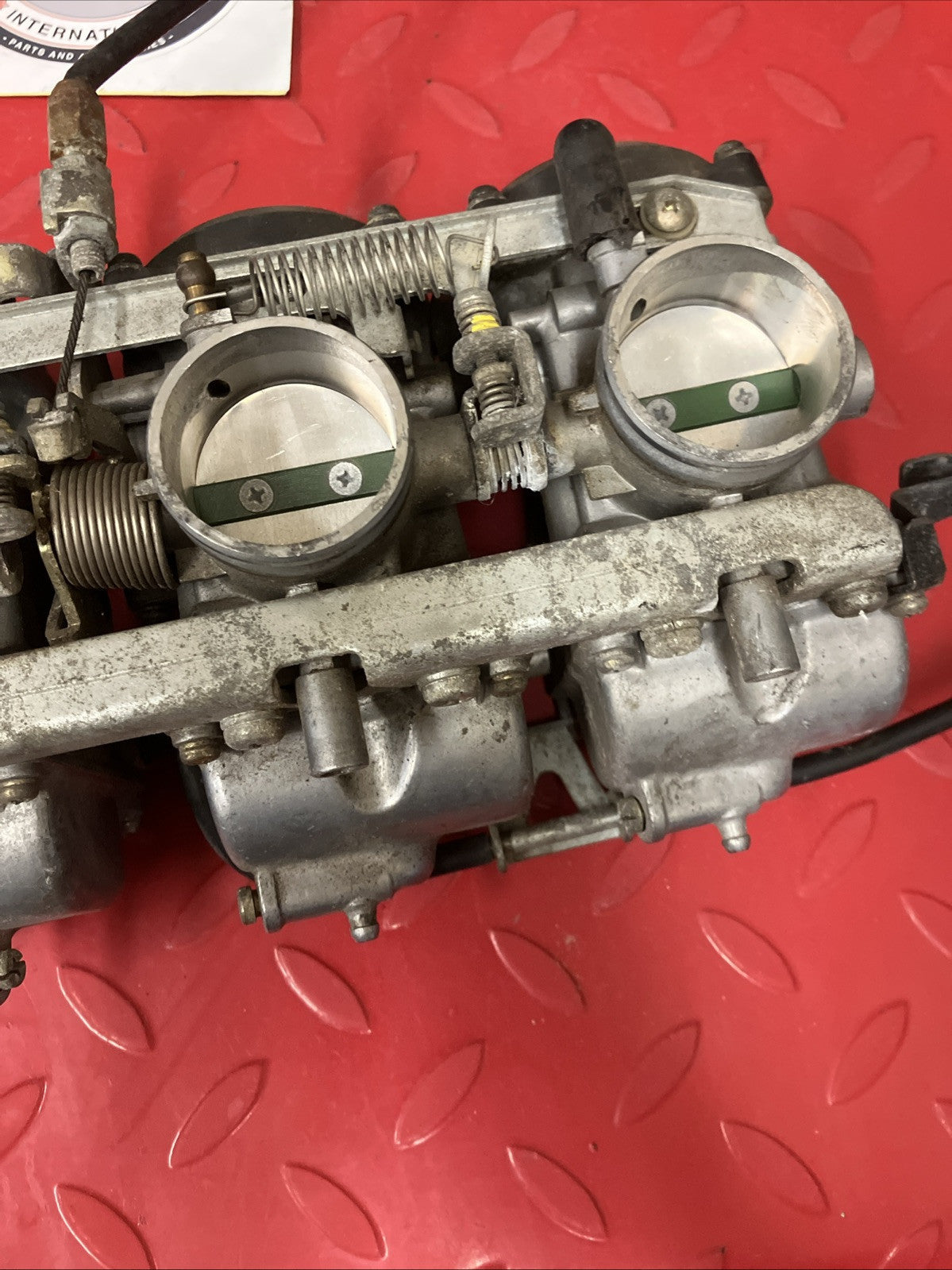 Kawasaki KZ750 KZ1000 Keihin V166 AJ15 Carburetor set A8