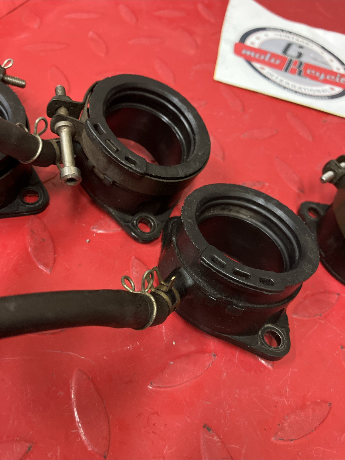 Kawasaki Ninja ZX600 ZX-6R 2002 intake manifold joint boot & vacuum valve switch