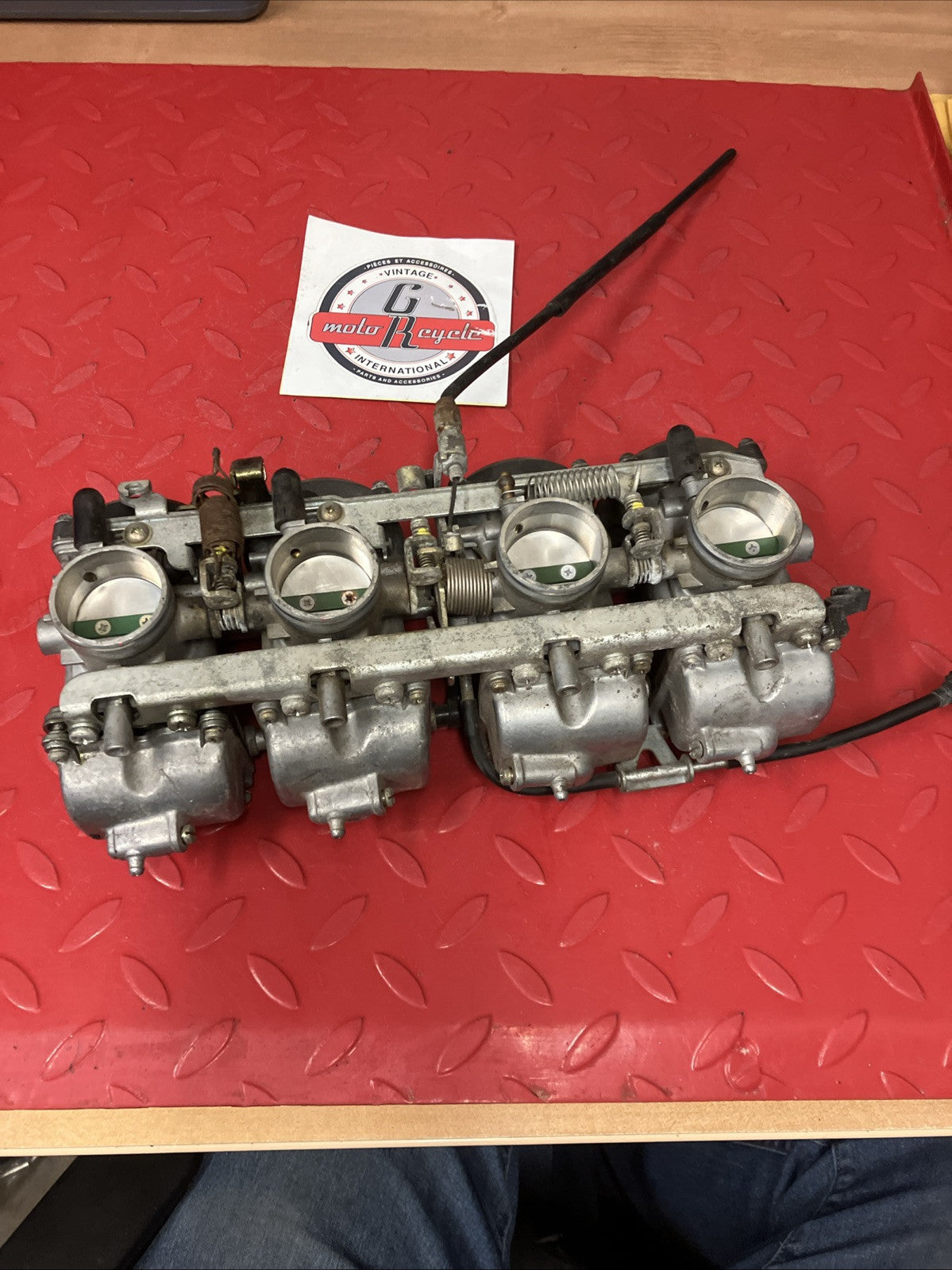 Kawasaki KZ750 KZ1000 Keihin V166 AJ15 Carburetor set A8