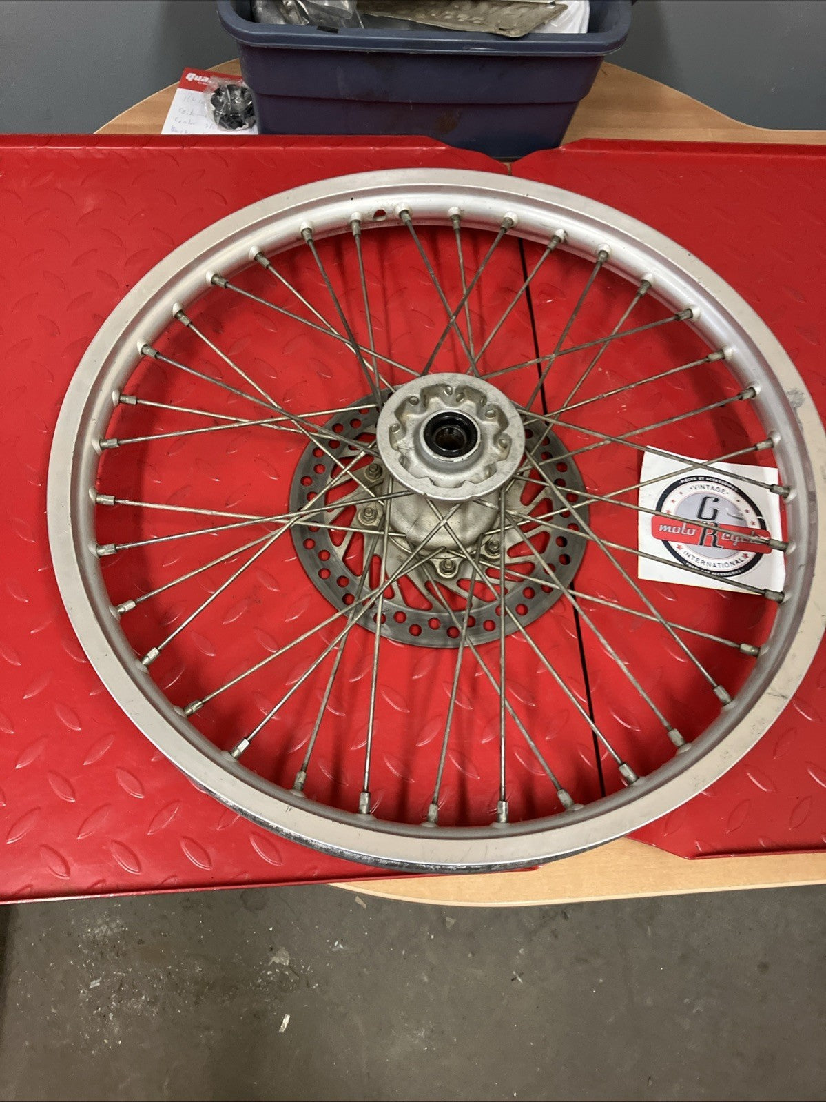 Honda CR250R 2000 Front wheel rim hub 1995 - 2001 CR125R CR500R 2