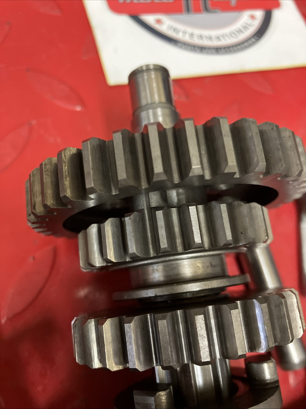 Yamaha DT175 1974 transmission gearshift gear shift forks drum cam 1975 DT125