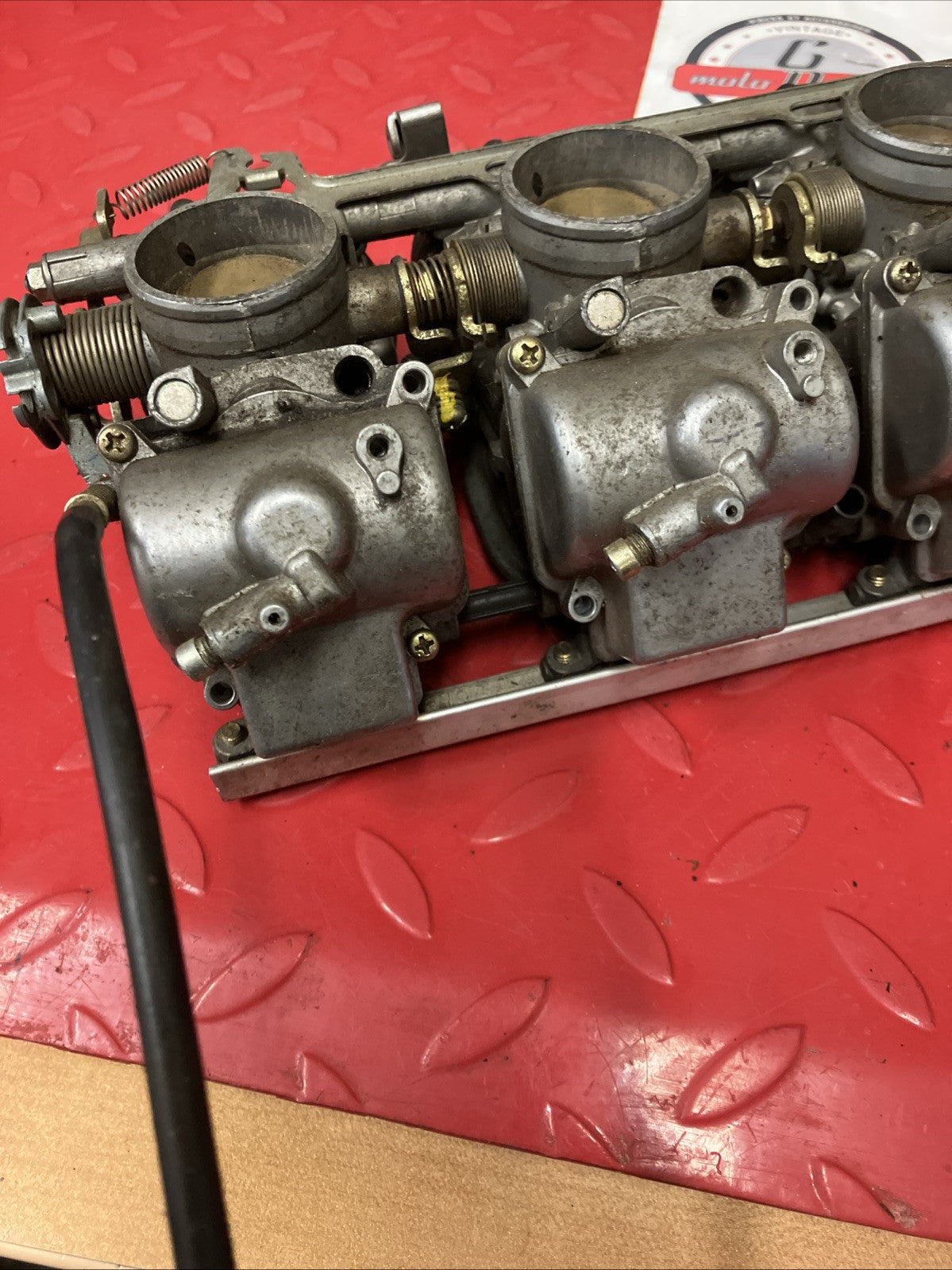 Kawasaki ZX600 Keihin G112 DK12 Carburetor set A8