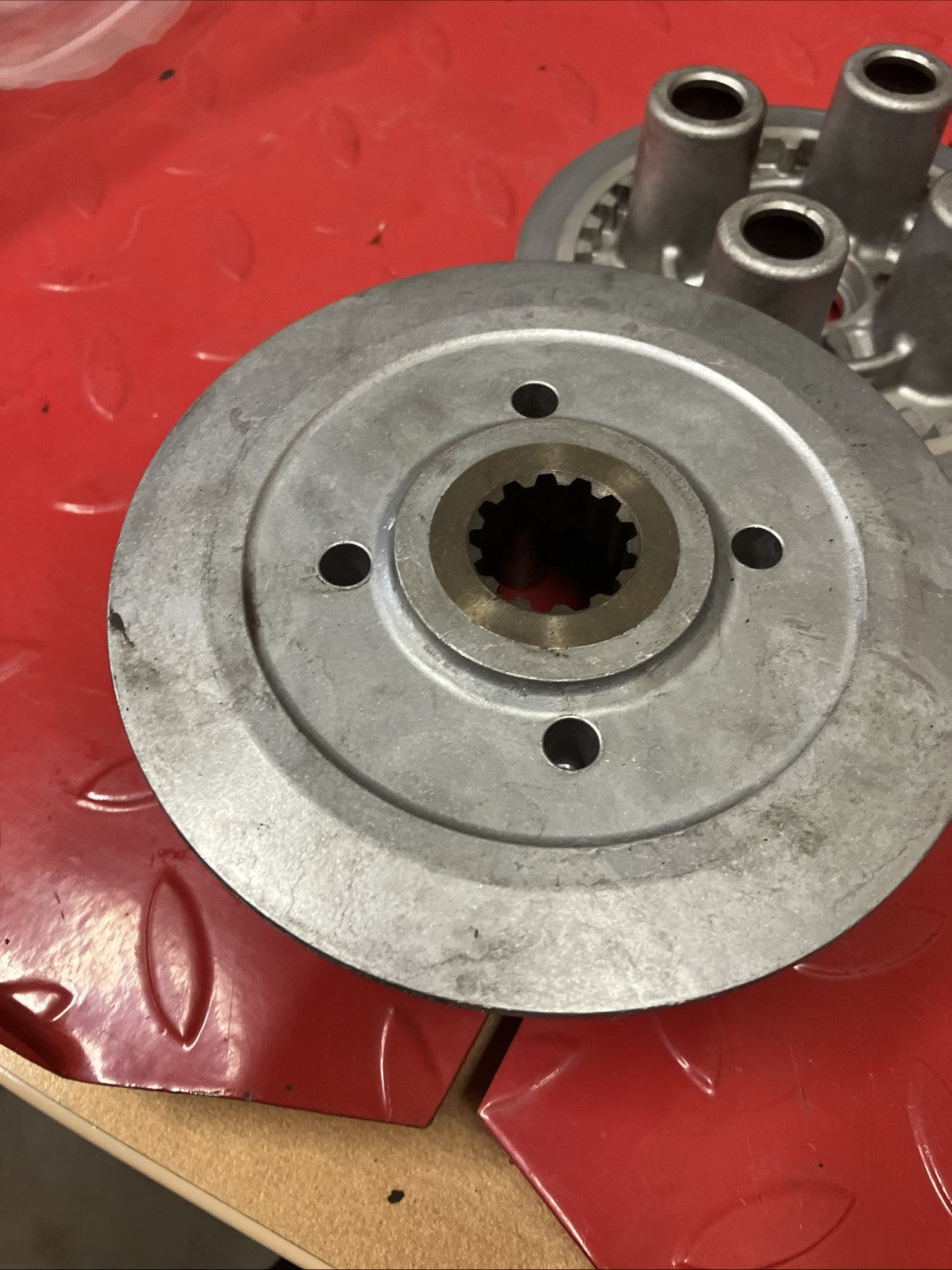 Kawasaki Ninja ZX600 ZX-6R 2002 Clutch assembly basket hub pressure plate