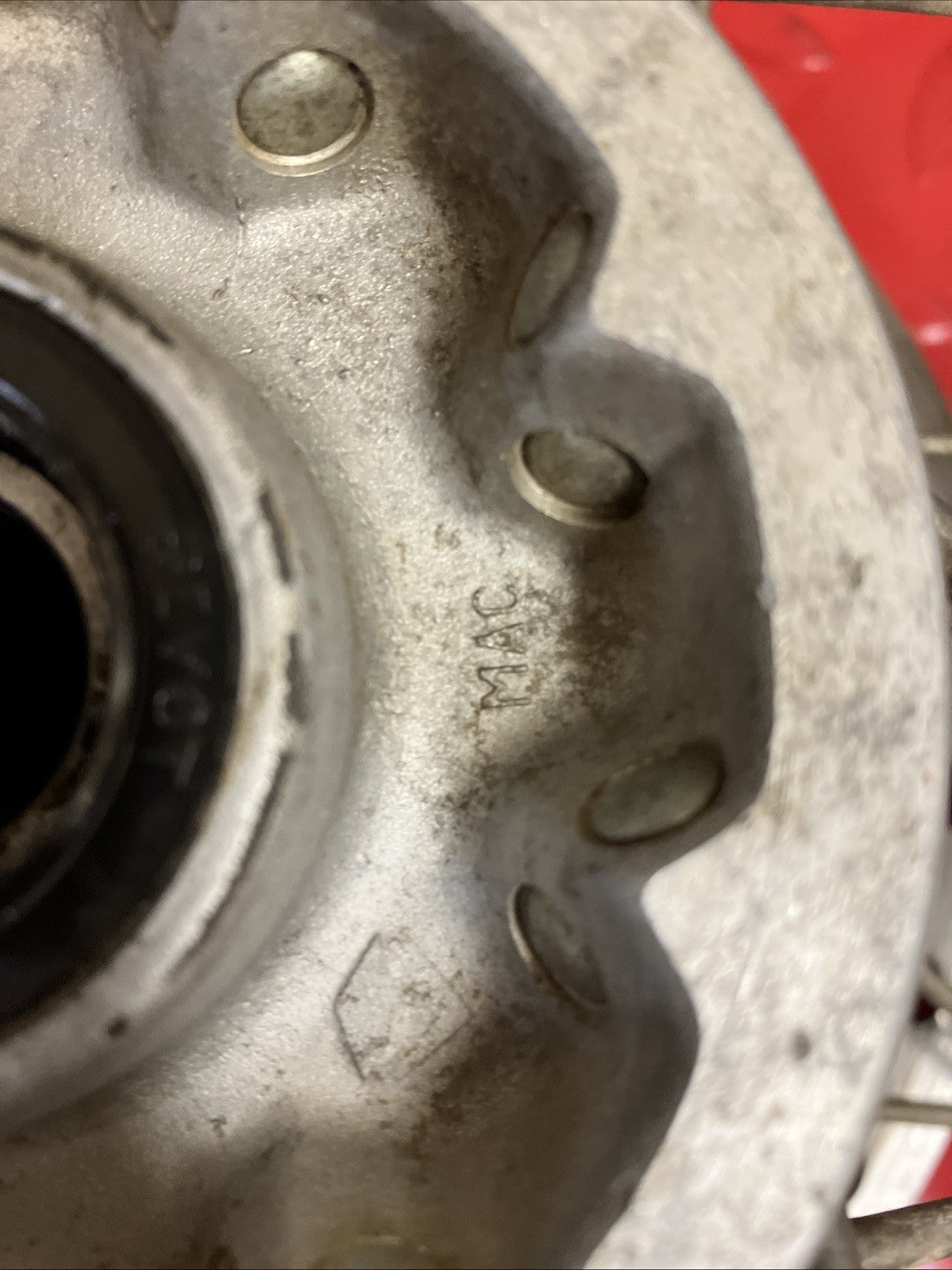 Honda CR250R 2000 Front wheel rim hub 1995 - 2001 CR125R CR500R 2