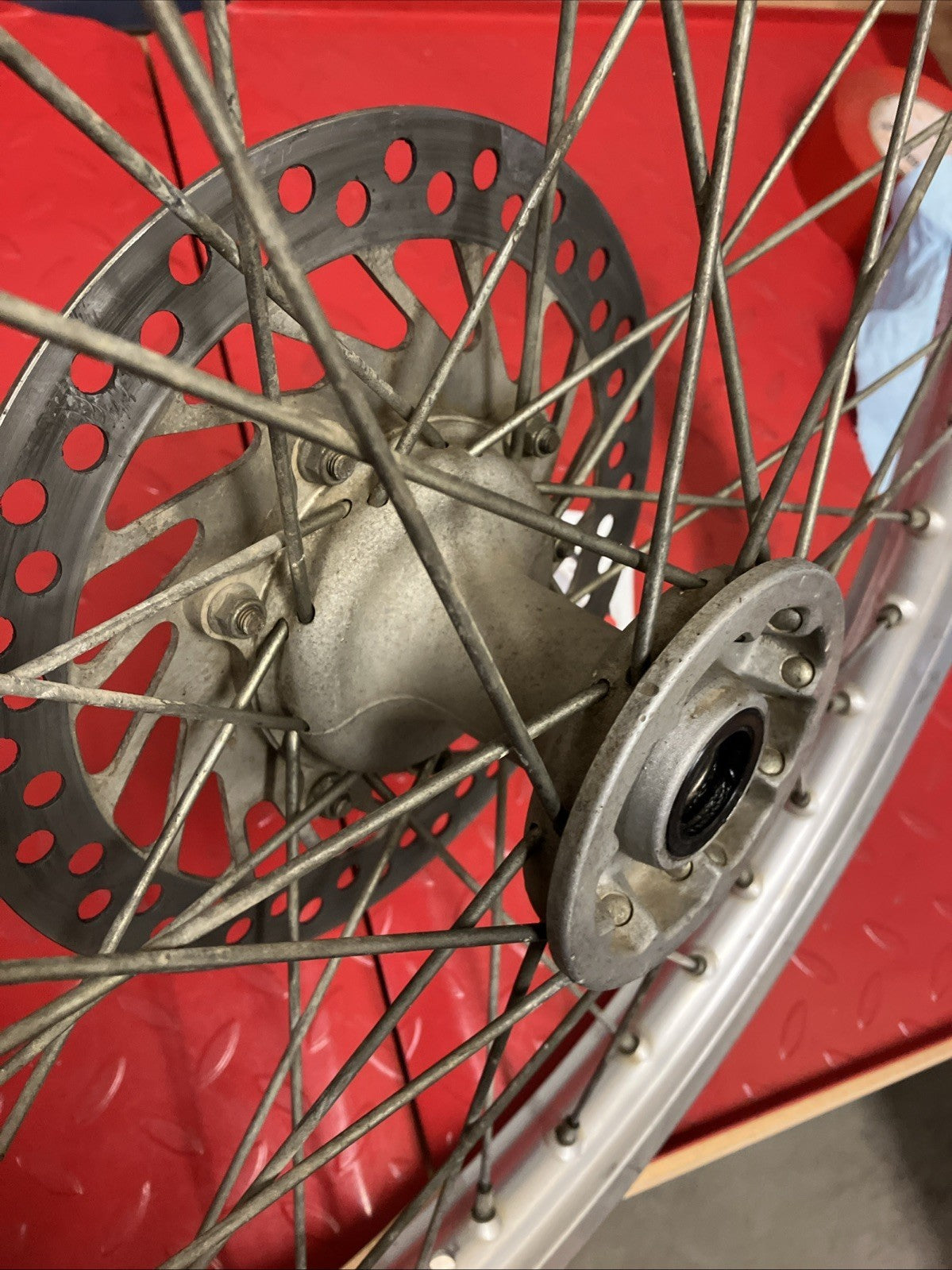 Honda CR250R 2000 Front wheel rim hub 1995 - 2001 CR125R CR500R 2