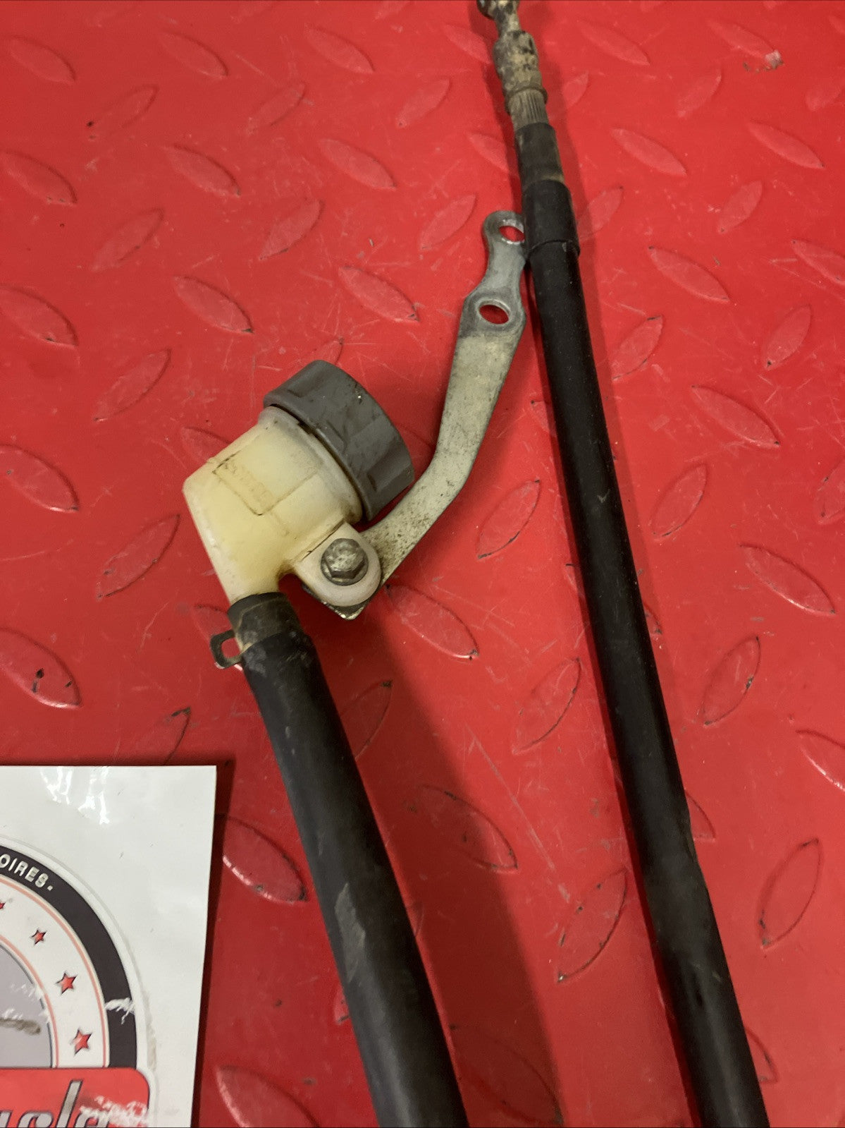 Honda CR250R 2000 Rear brake caliper master cylinder hose 2001