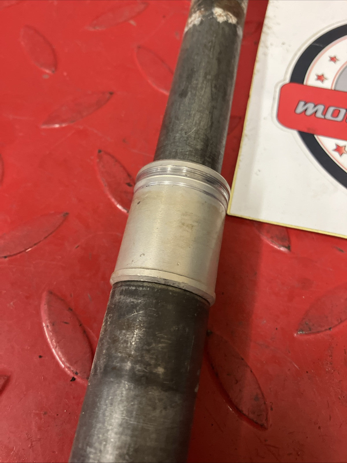 Honda CR250R 2000 Front wheel axle bolt 1995 - 2001 CR125R CR500R