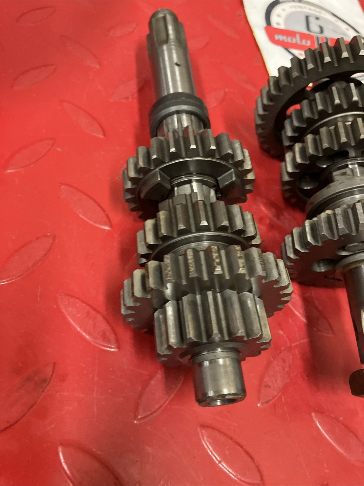 Yamaha DT175 1974 transmission gearshift gear shift forks drum cam 1975 DT125