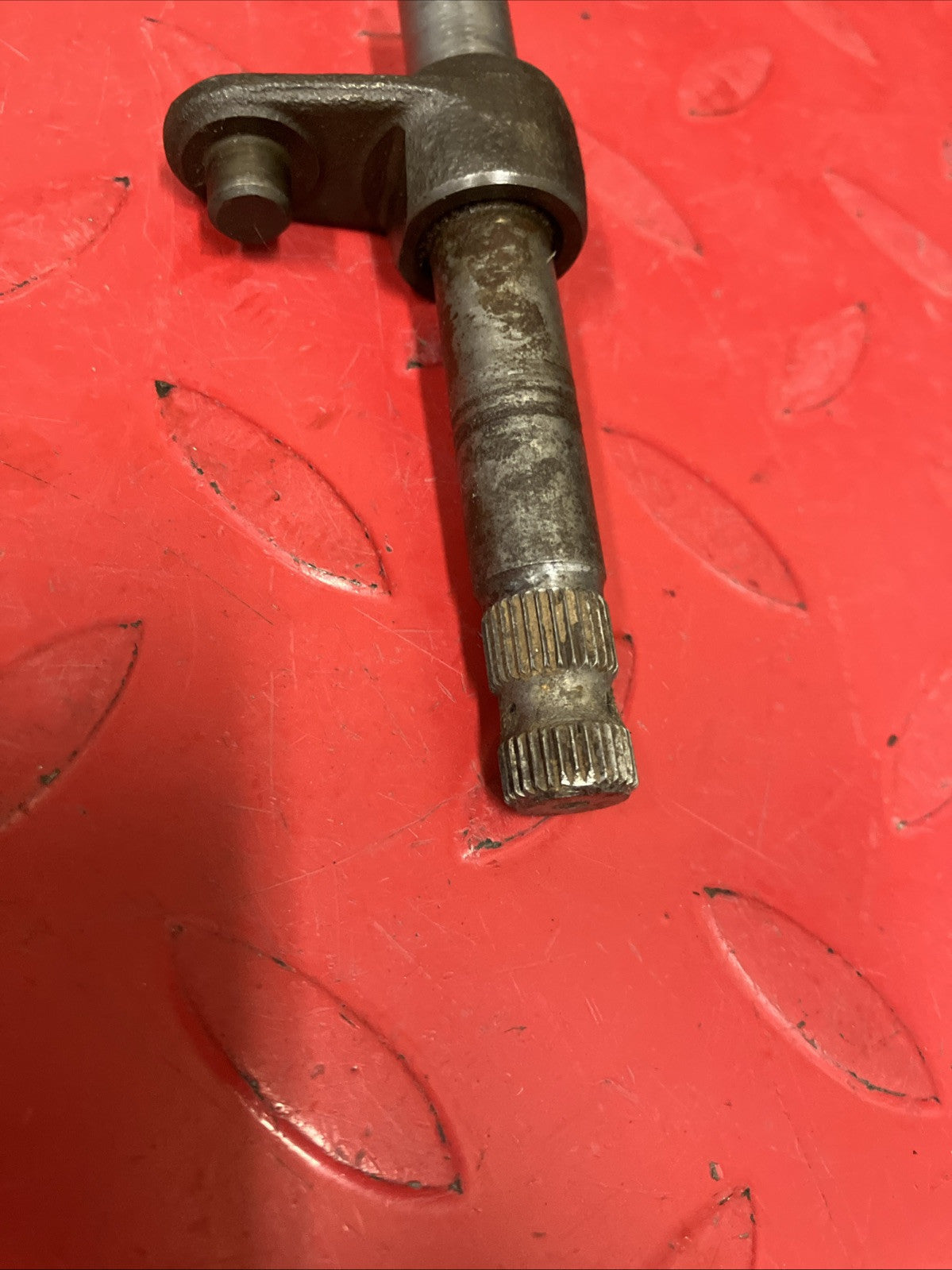 Yamaha DT175 1974 transmission gearshift gear shift shaft spindle lever 1975