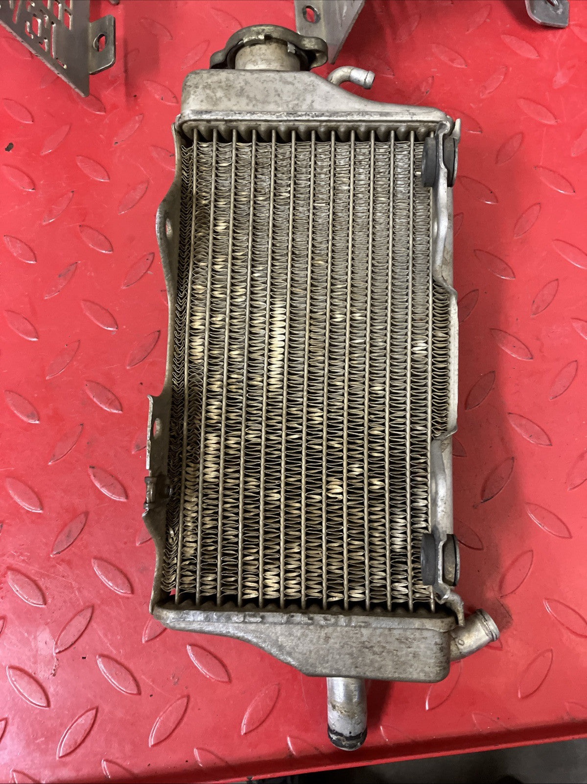 Honda CR250R 2000 Left right radiators and devol radiator guards 2001
