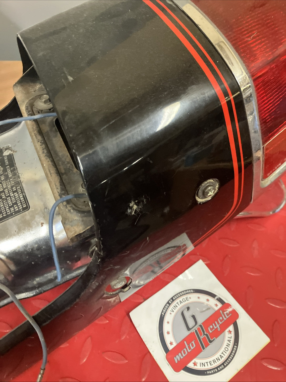 Honda CB750K 1979 Rear fender seat cowl taillight tail light cover trim