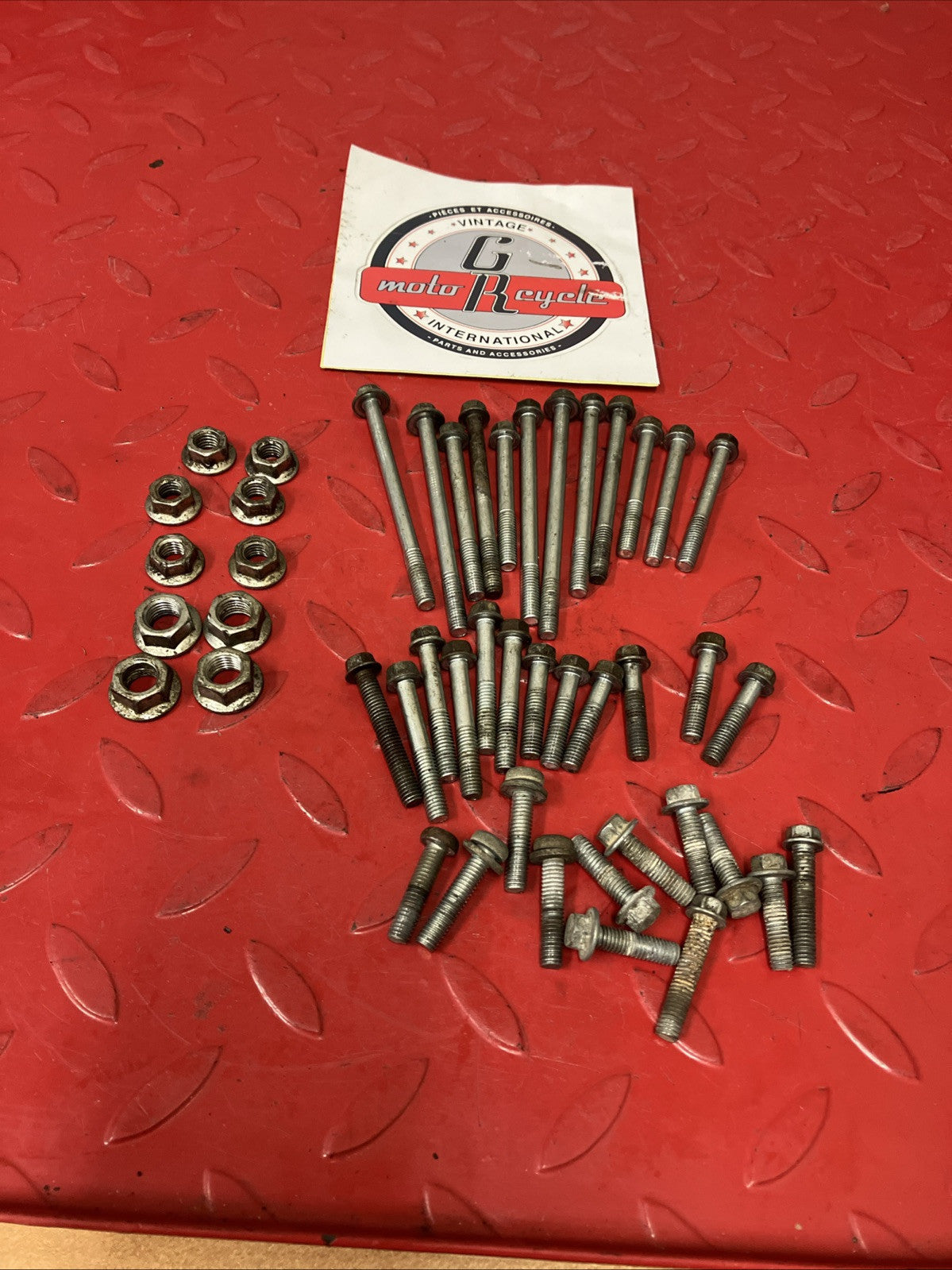 Honda CR250R 2000 Engine motor cylinder crankcase cover bolt nut hardware kit