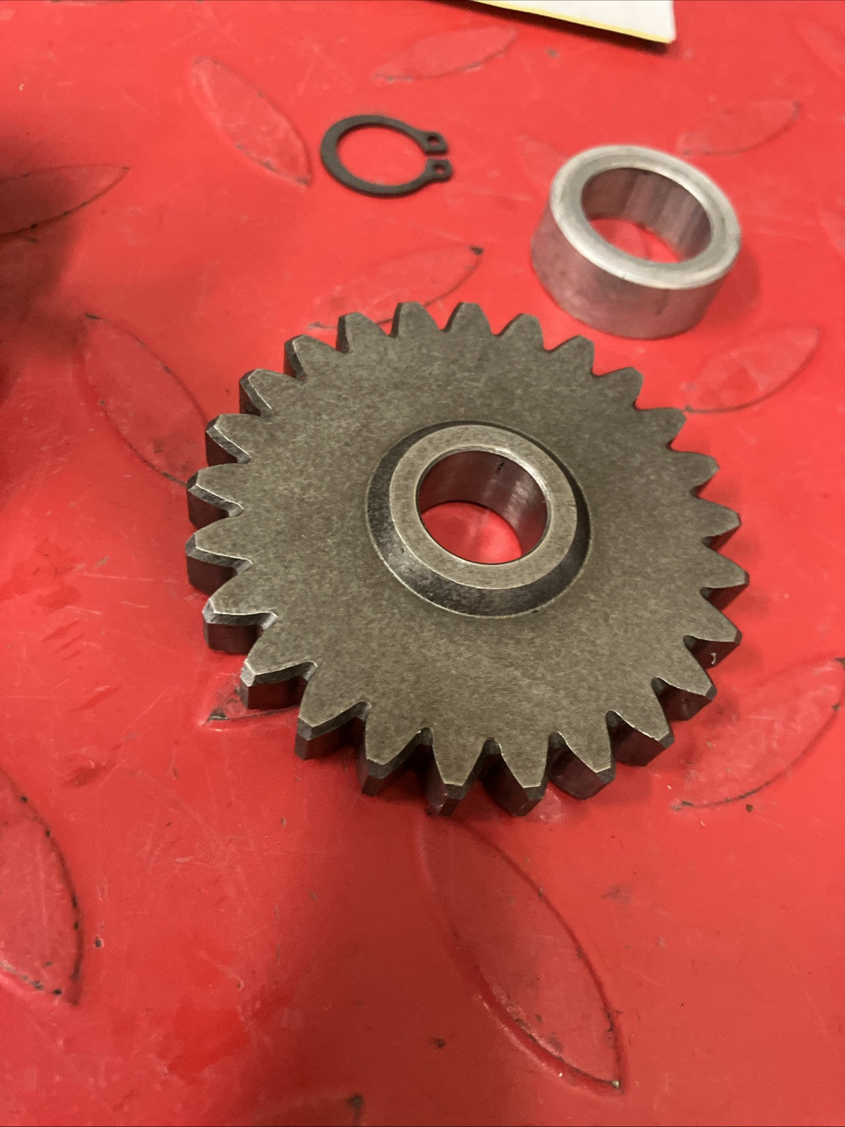 Yamaha DT175 1974 Kickstarter kick starter shaft spindle idle gear