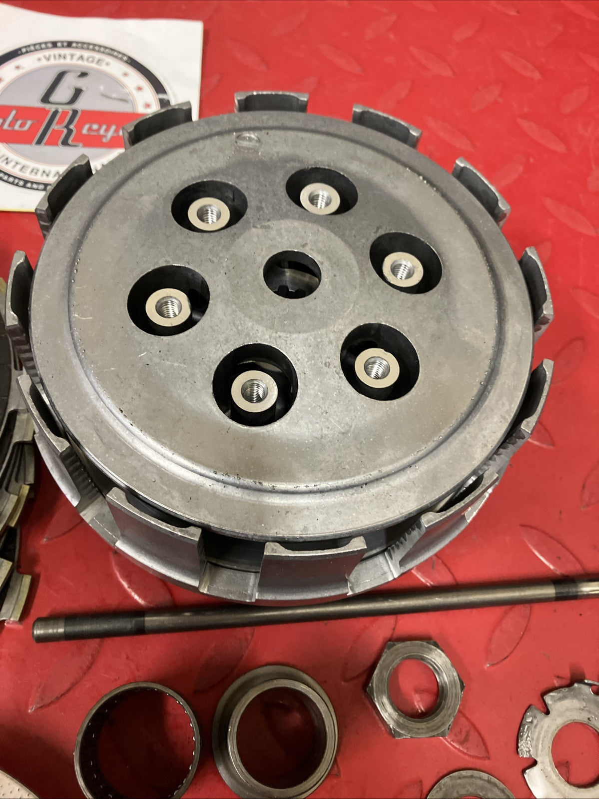 Honda CR250R 2000 Complete clutch assembly basket hub pressure plate 1992 - 2007