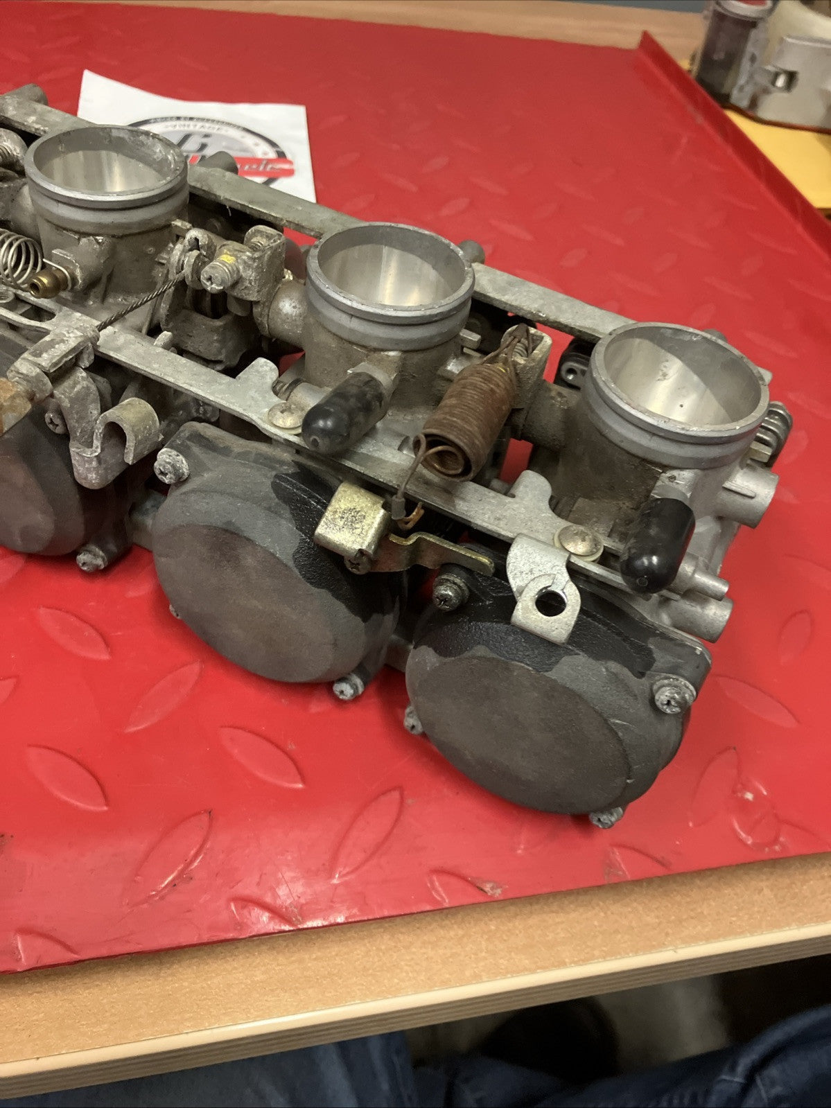 Kawasaki KZ750 KZ1000 Keihin V166 AJ15 Carburetor set A8