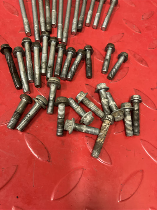 Honda CR250R 2000 Engine motor cylinder crankcase cover bolt nut hardware kit