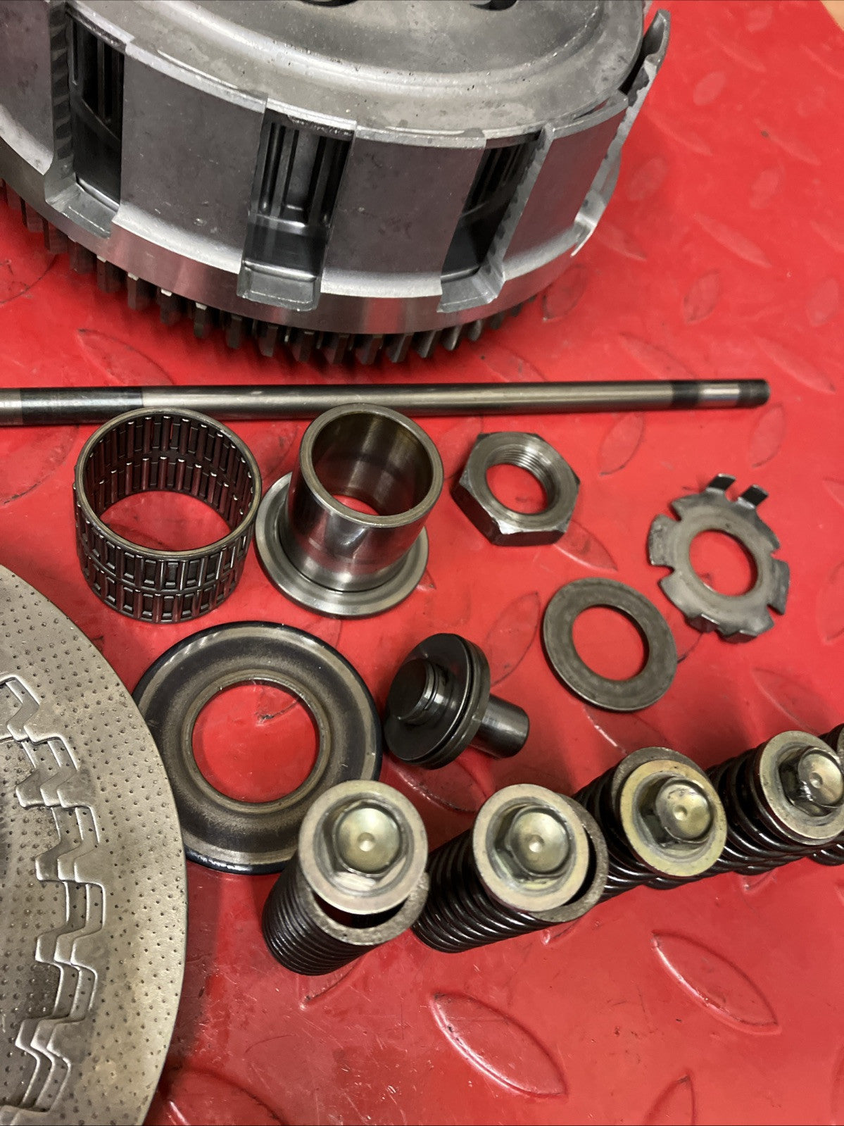 Honda CR250R 2000 Complete clutch assembly basket hub pressure plate 1992 - 2007
