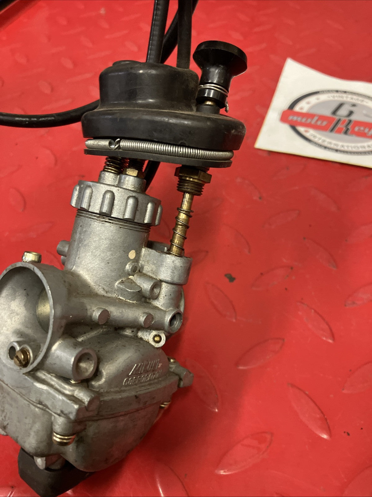 Kawasaki KE100 70's Carburetor carb throttle cable A8