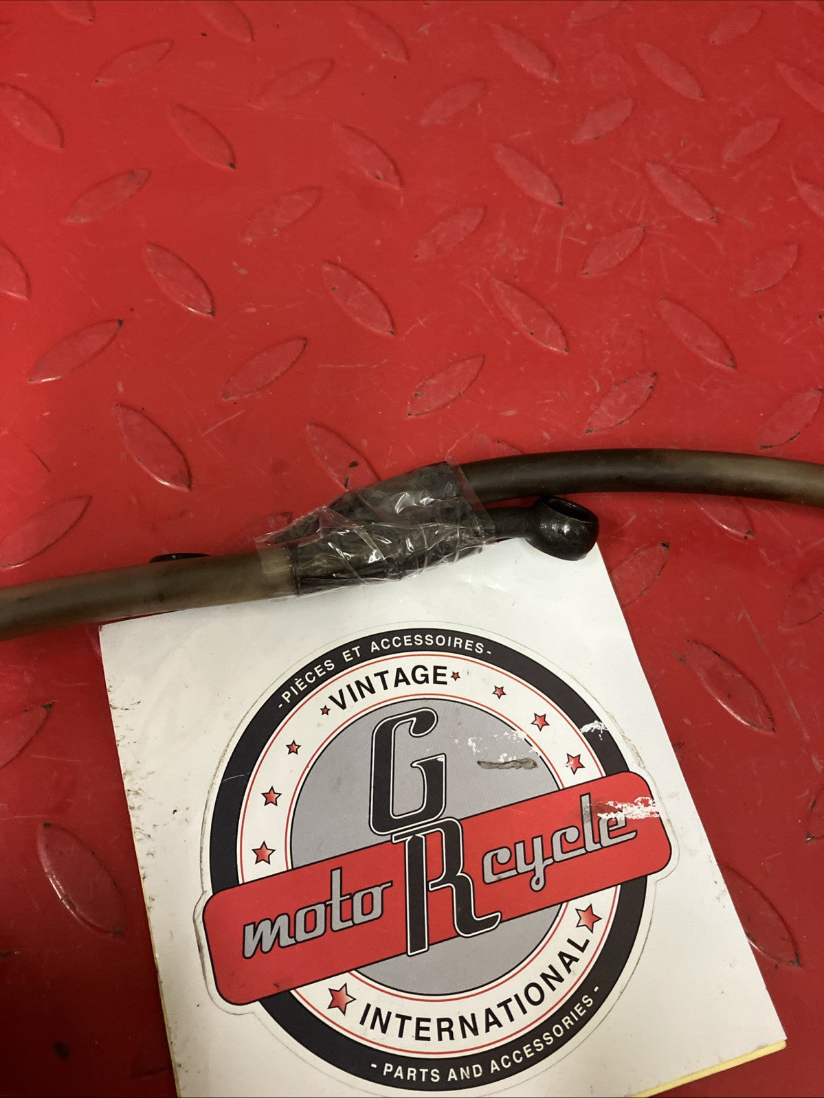 Honda CR250R 2000 Front brake caliper master cylinder hose 2001