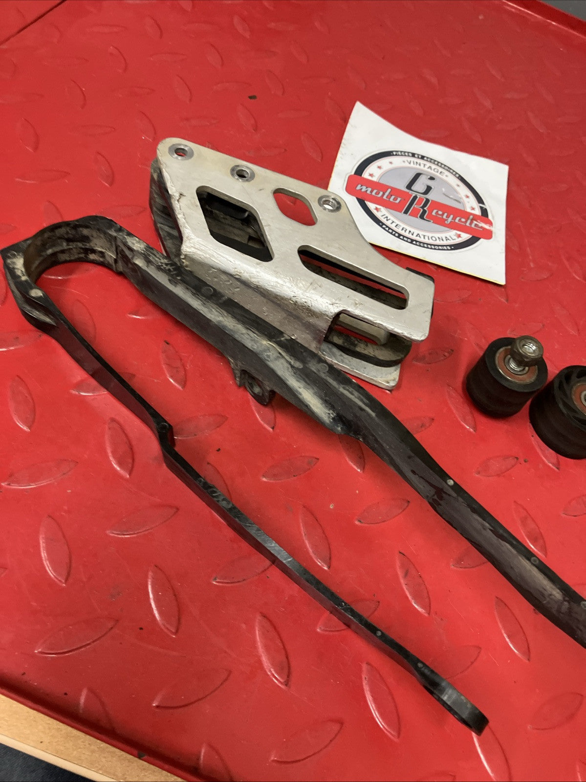 Honda CR250R 2000 Chain guide plate roller slider kit 2001