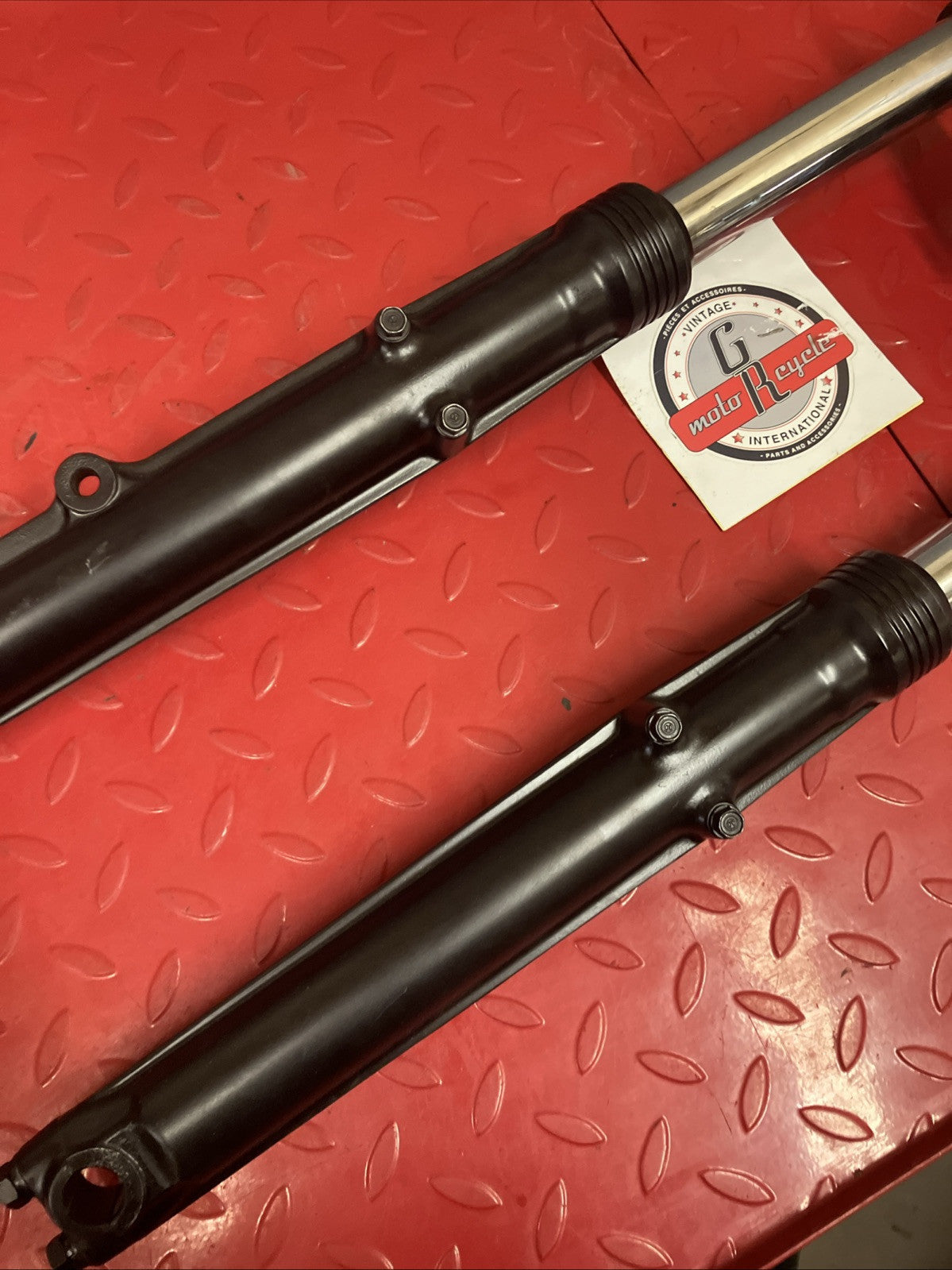 Honda CB750K 1979 Front forks assembly triple clamp tree steering stem 1980 1981